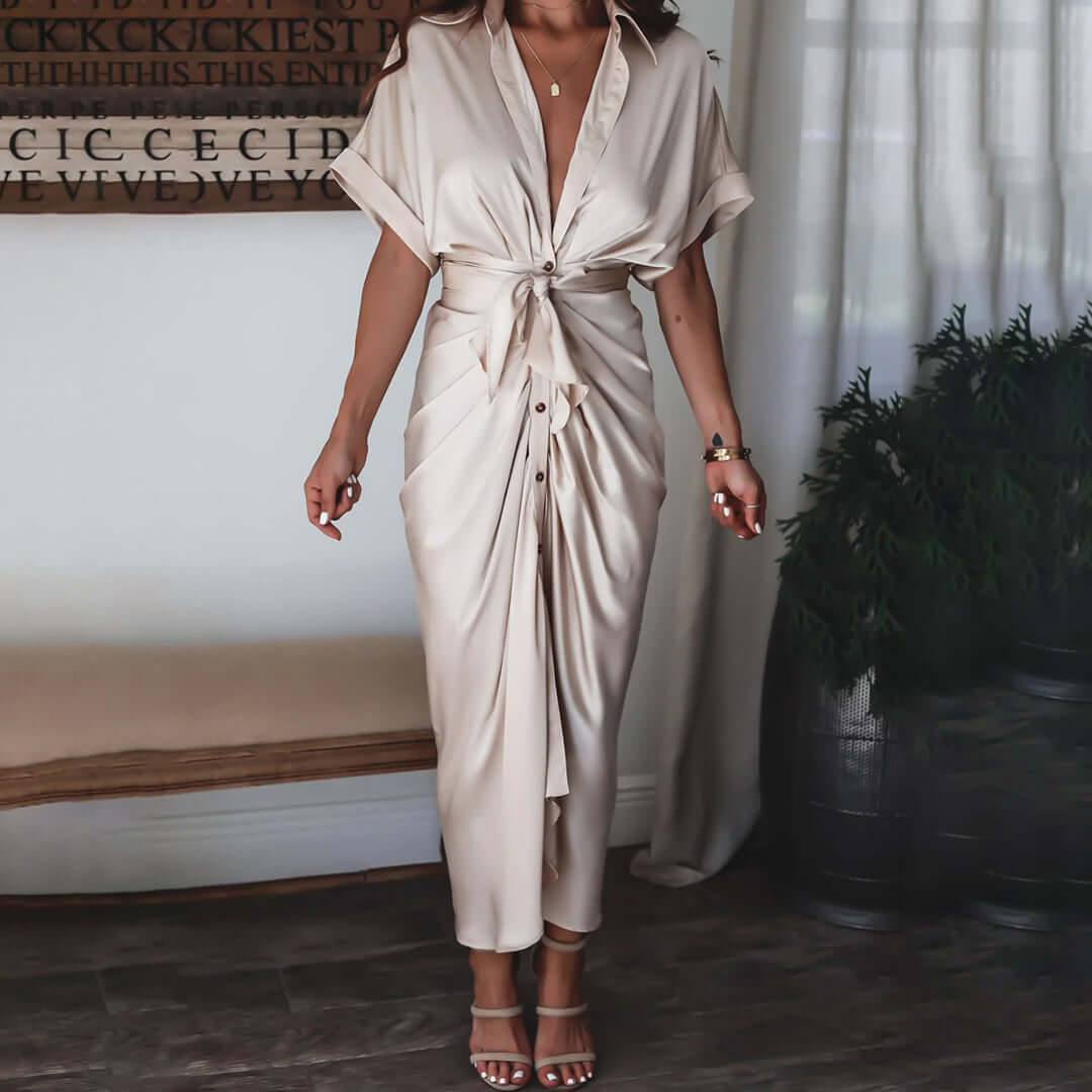 Rosalie | Lässig elegantes Hemdblusenkleid