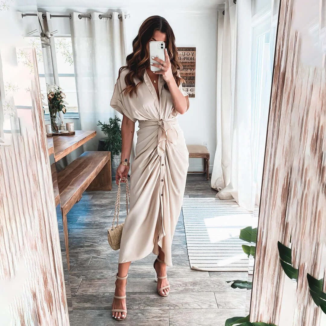 Rosalie | Lässig elegantes Hemdblusenkleid