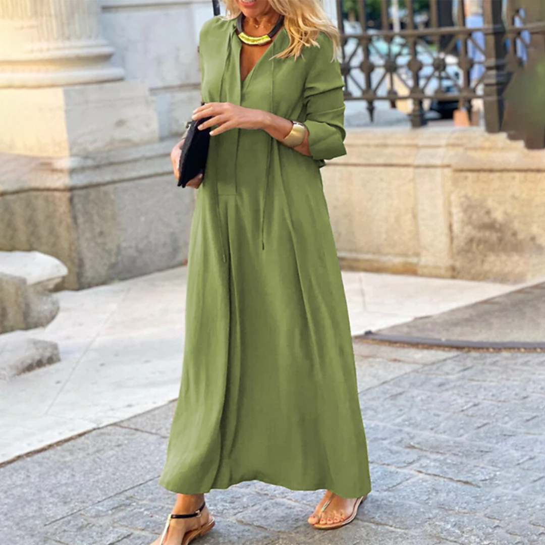 Therese | Maxikleid mit entspannter Passform