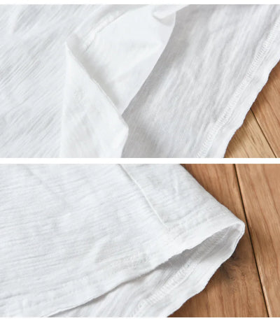 Klassisches Herren-T-Shirt mit V-Ausschnitt – Ewald
