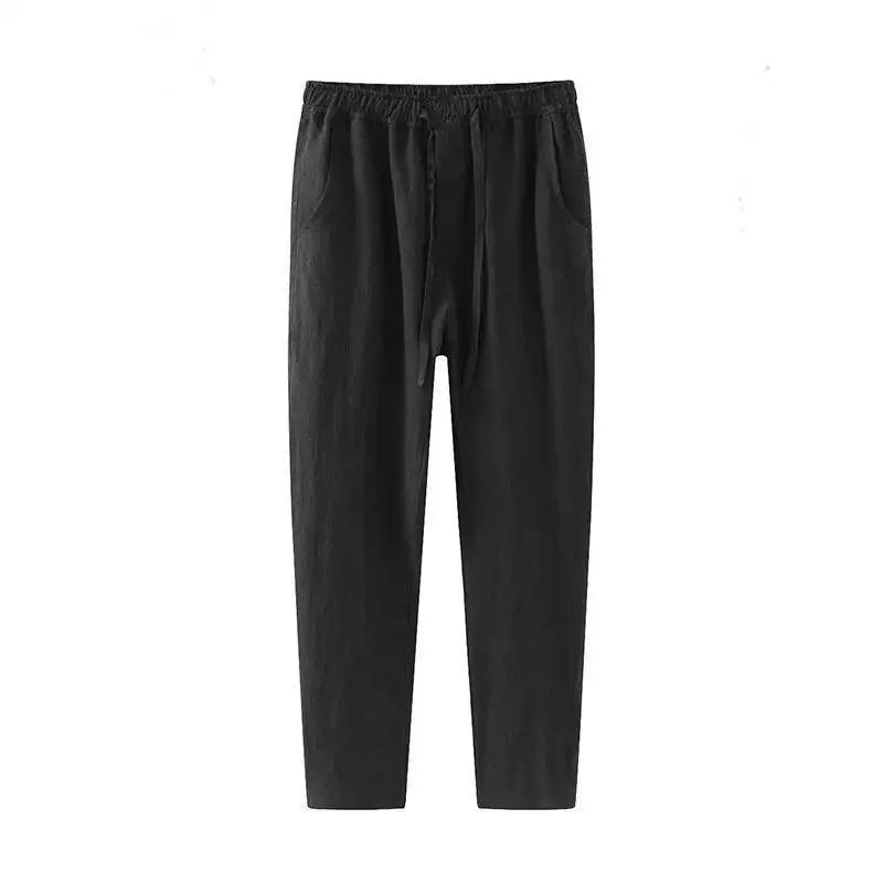 Lässige Herrenhose mit Kordelzug – Tobin