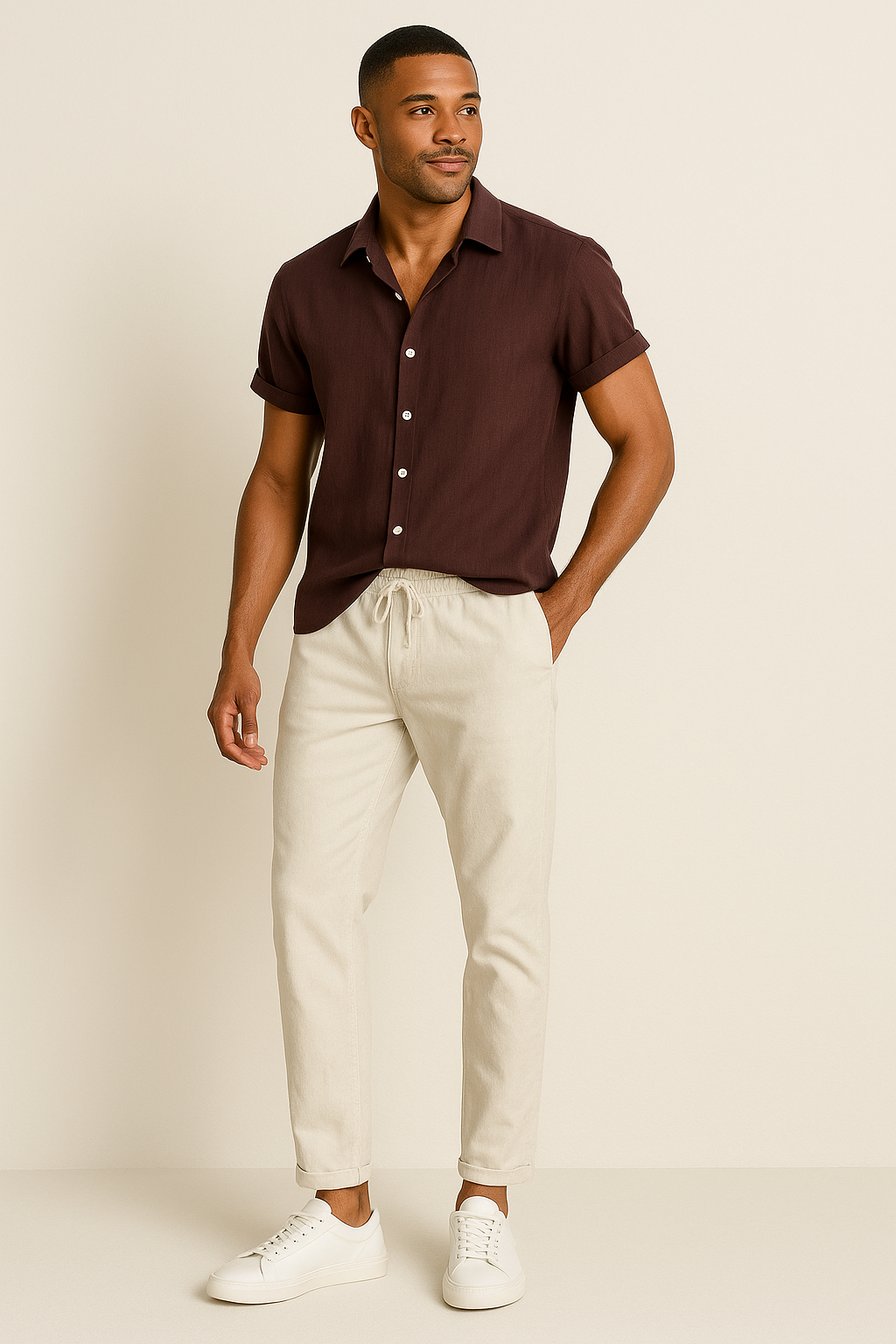Baldemar | Set aus Hemd und Hose mit moderner Passform