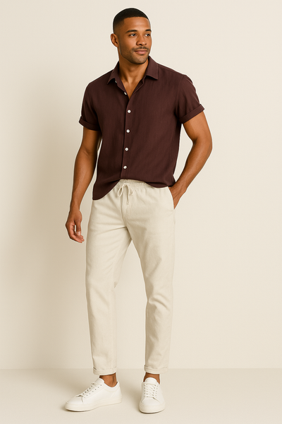 Baldemar | Set aus Hemd und Hose mit moderner Passform