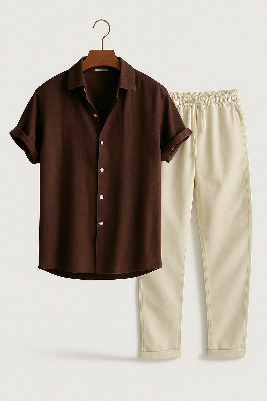 Baldemar | Set aus Hemd und Hose mit moderner Passform