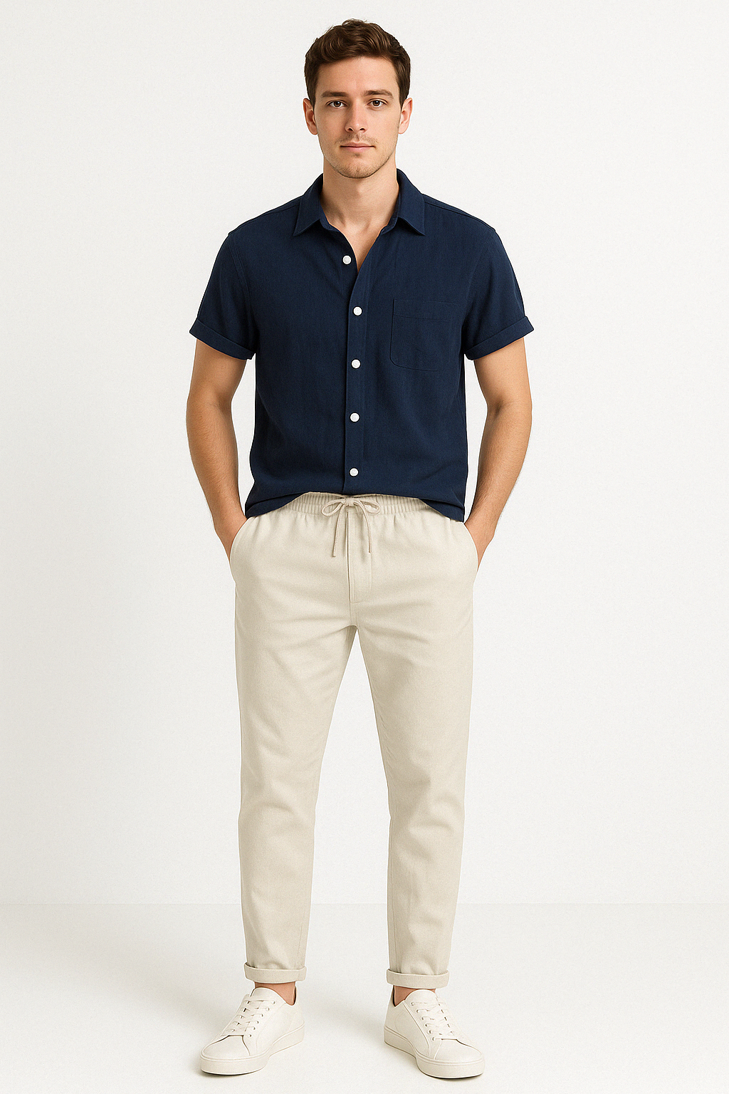 Baldemar | Set aus Hemd und Hose mit moderner Passform