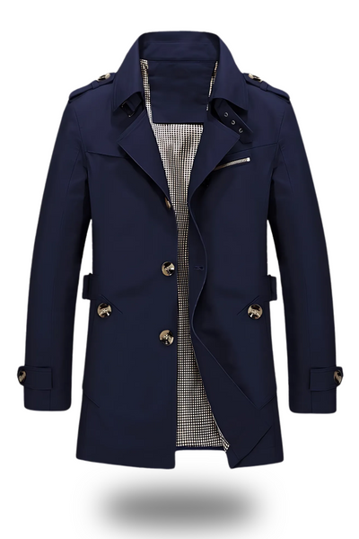 Milan | Klassischer Trenchcoat mit Faltkragen