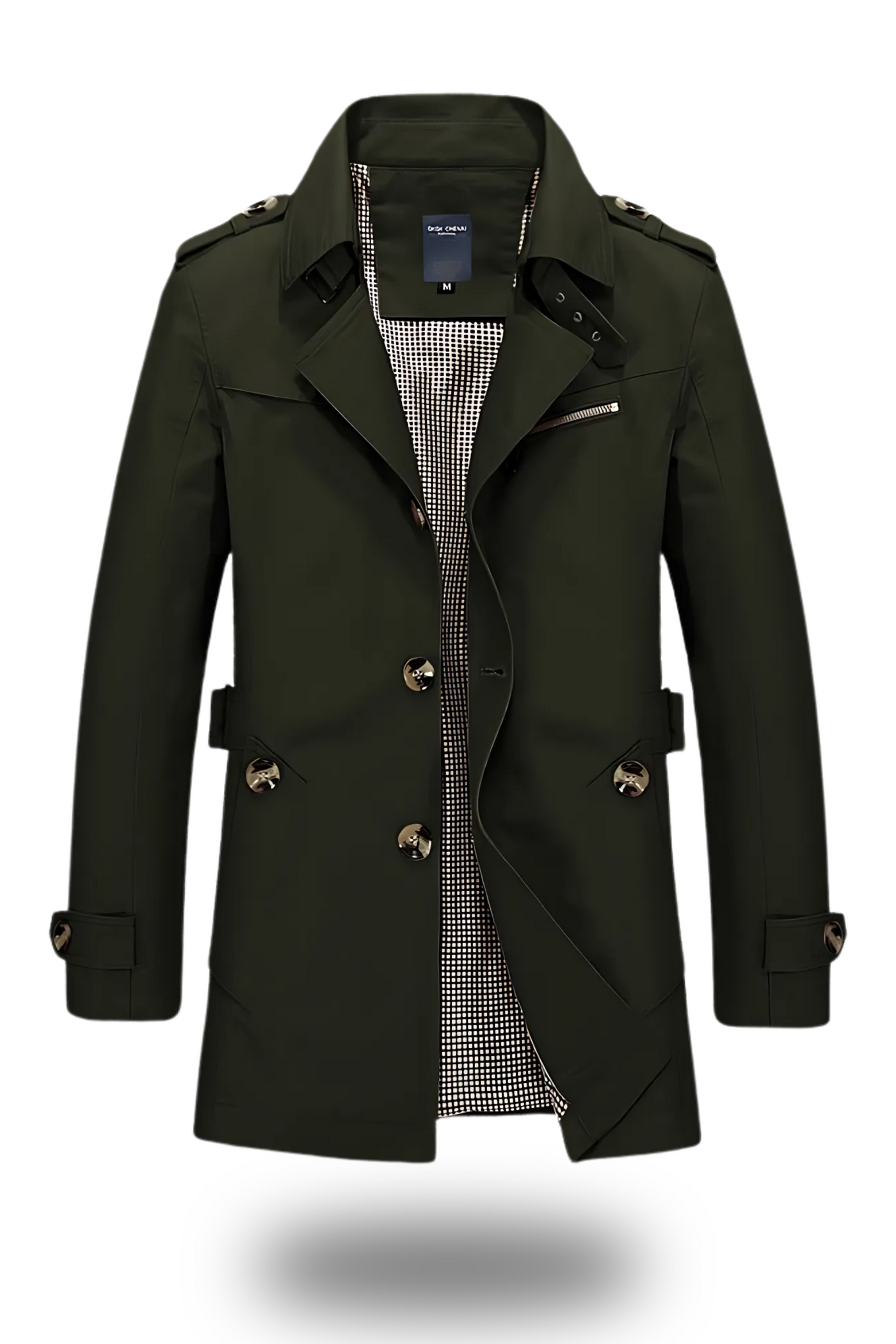Milan | Klassischer Trenchcoat mit Faltkragen