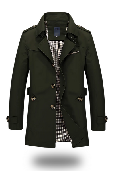 Milan | Klassischer Trenchcoat mit Faltkragen