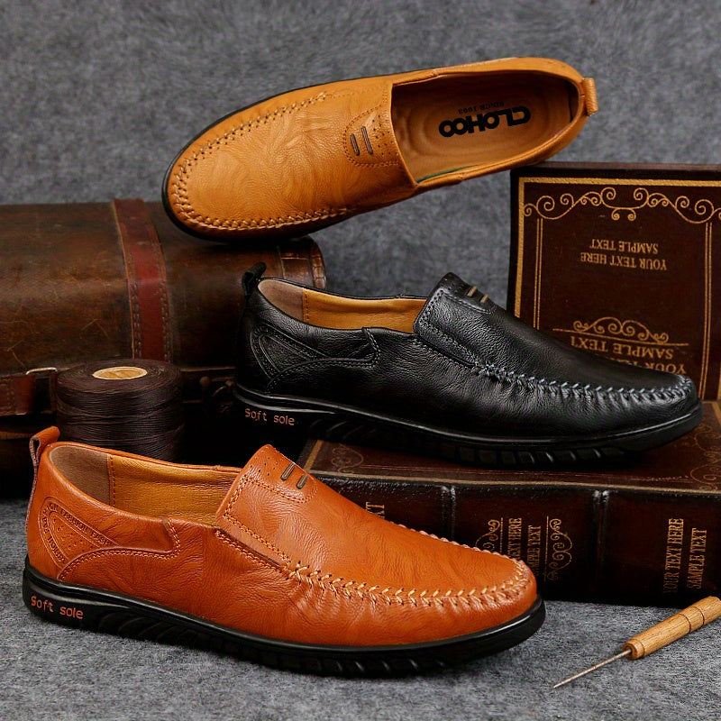 Elegante Leder Loafer