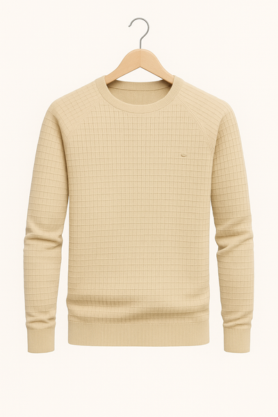 Alrikus | Strukturiertes Rundhals-Sweatshirt