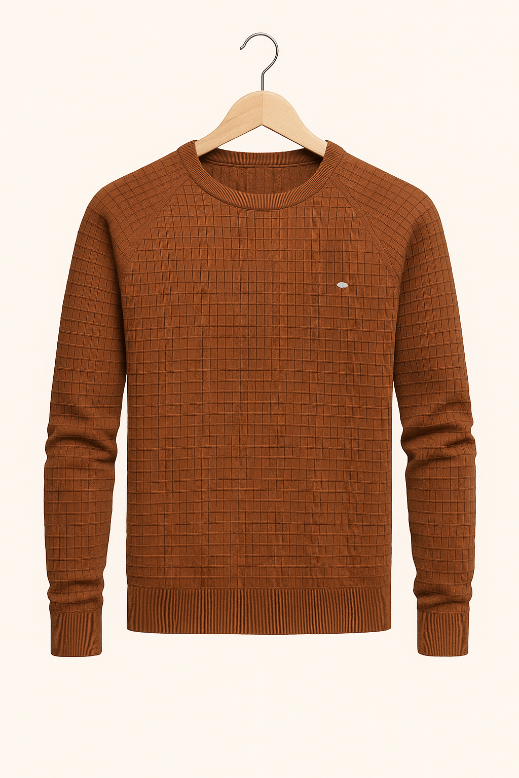 Alrikus | Strukturiertes Rundhals-Sweatshirt
