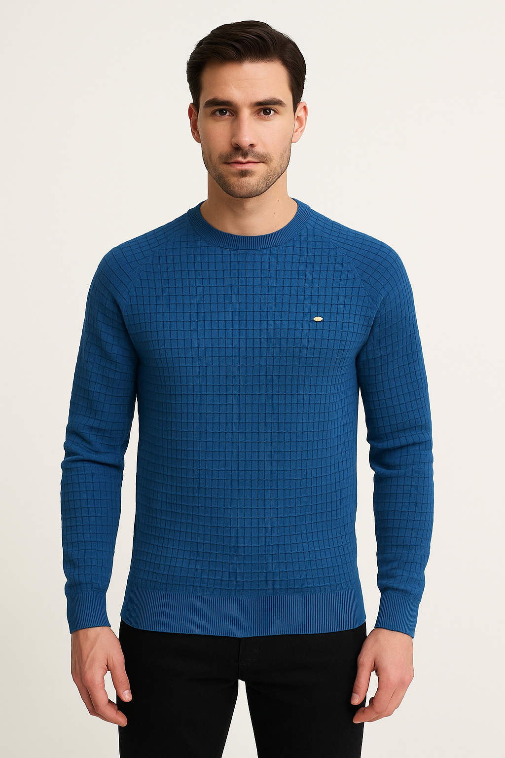Alrikus | Strukturiertes Rundhals-Sweatshirt