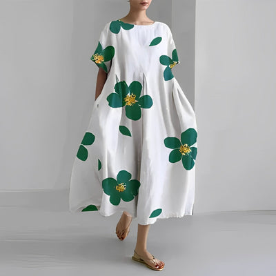 Judith | Locker geschnittenes Blumenkleid