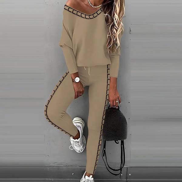 Lunachic – Modisches Top- und Hosen-Set