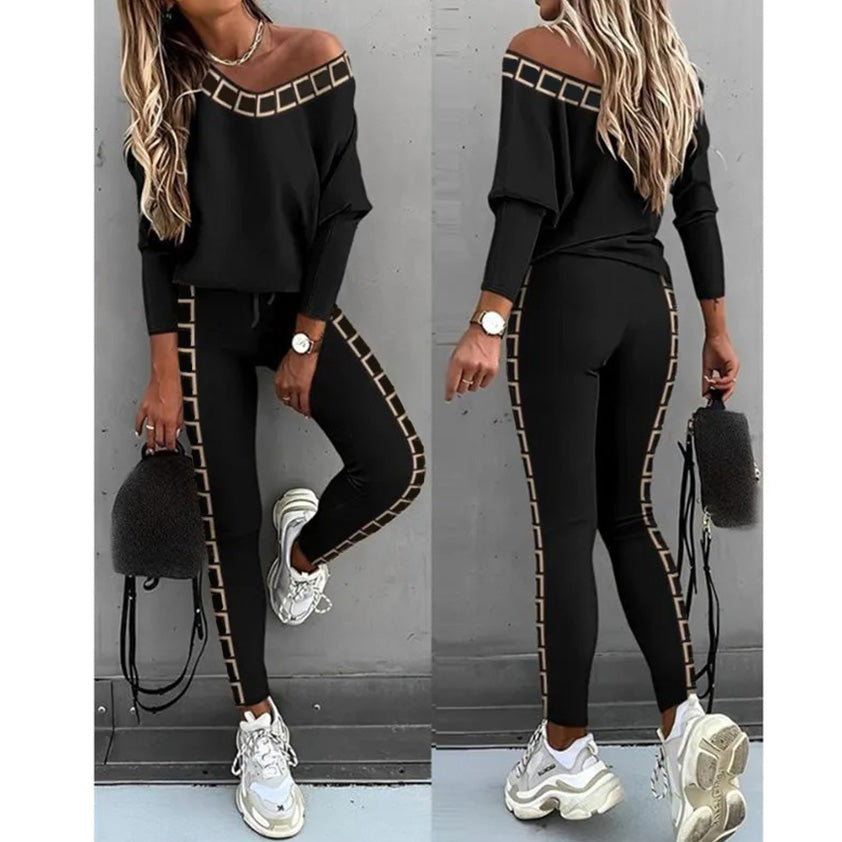 Lunachic – Modisches Top- und Hosen-Set