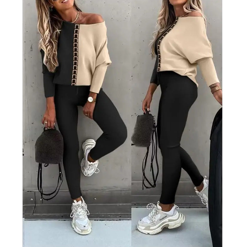Lunachic – Modisches Top- und Hosen-Set