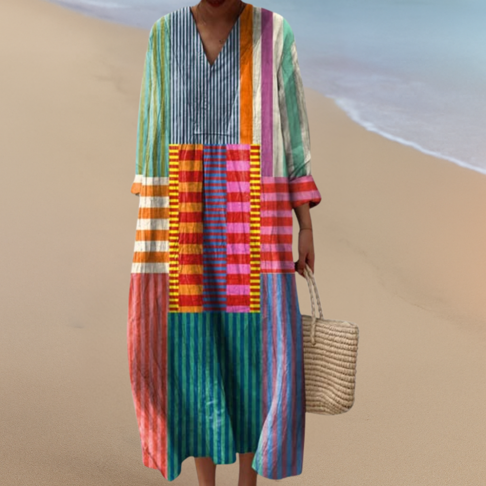 Abigail Boho Maxikleid