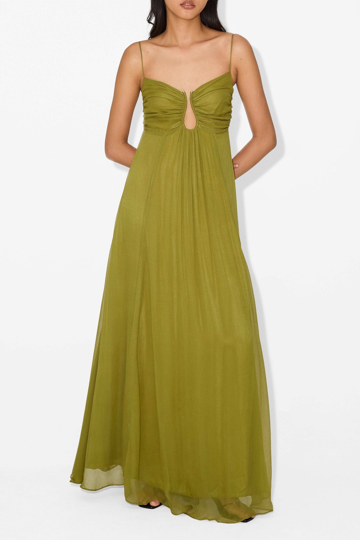 Eden | Schlüsselloch-Maxikleid