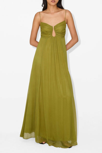 Eden | Schlüsselloch-Maxikleid