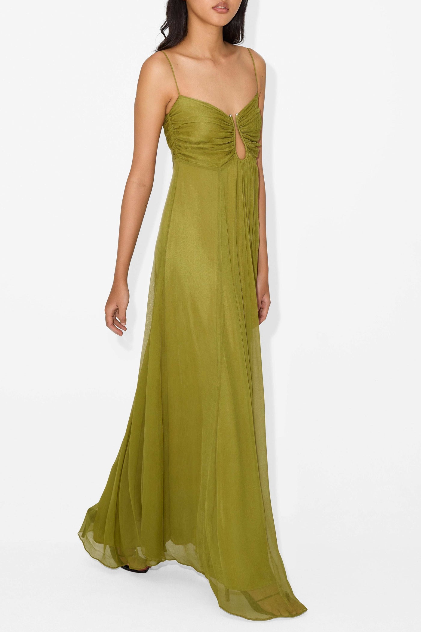 Eden | Schlüsselloch-Maxikleid