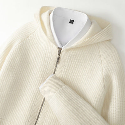 Tyrone | Cashmere Zip Hoodie