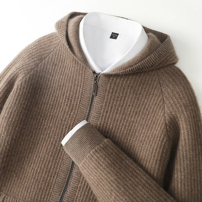 Tyrone | Cashmere Zip Hoodie
