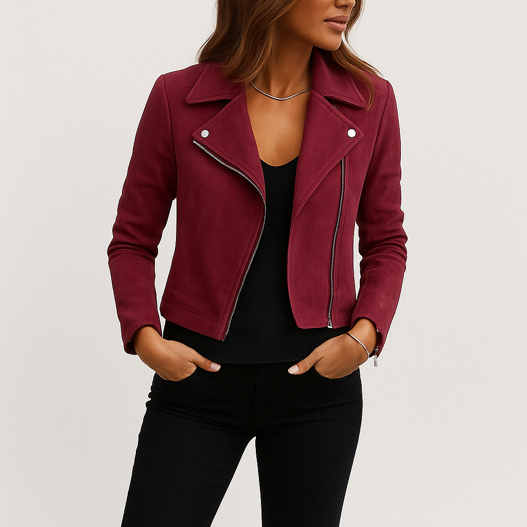 Elsara | Schicke Jacke im Biker-Stil