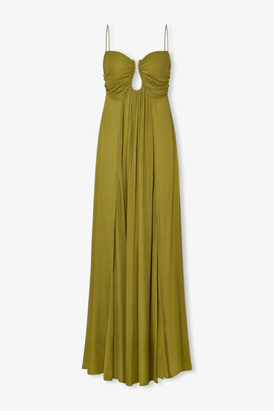 Eden | Schlüsselloch-Maxikleid