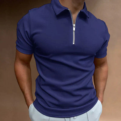 Torren | Schlankes Poloshirt mit Reißverschluss