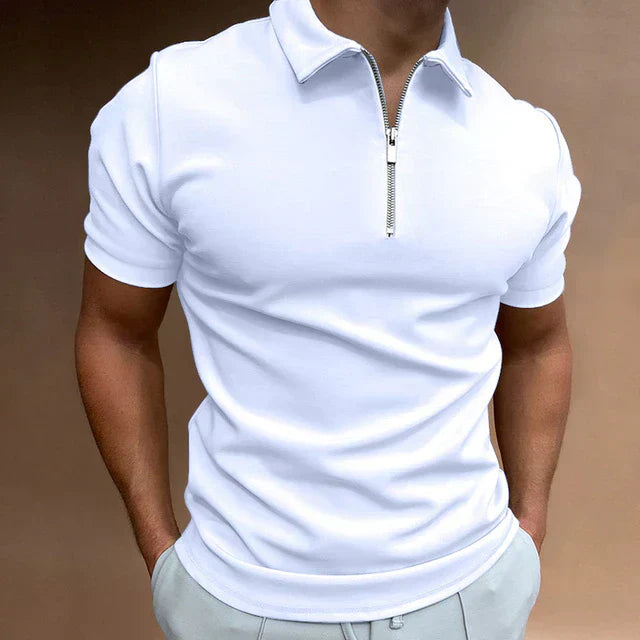 Torren | Schlankes Poloshirt mit Reißverschluss