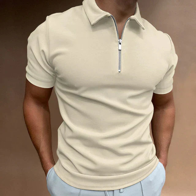 Torren | Schlankes Poloshirt mit Reißverschluss