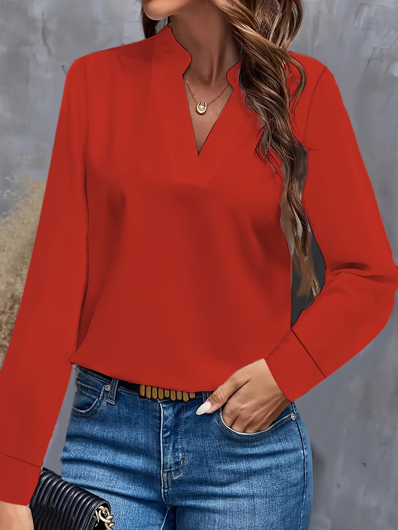 Cataruna | Stylisches V-Ausschnitt Top