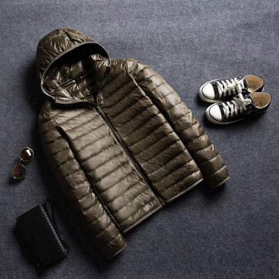 Corven | StormGuard Pufferjacke mit Kapuze