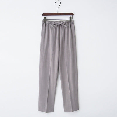Herrenhose aus Baumwollmischung mit Kordelzug – Thiago