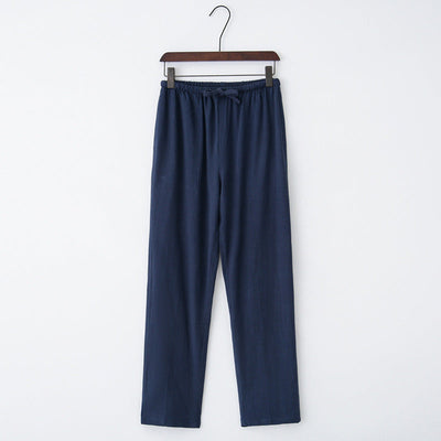Herrenhose aus Baumwollmischung mit Kordelzug – Thiago