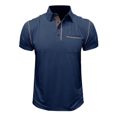 Wieland | Modernes Kontrast-Poloshirt
