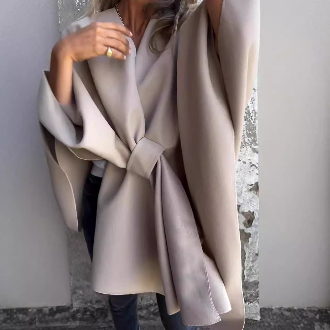 Jovelle | Zeitloser Cape-Mantel