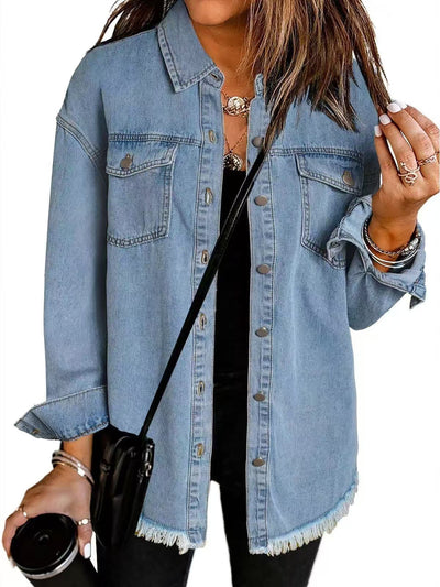 Veste en jean classique pour tous les jours 