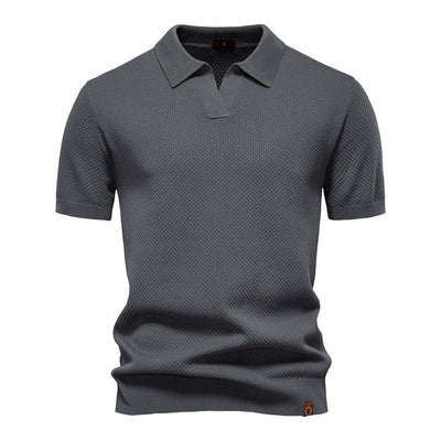 Ulrich – Strukturiertes Poloshirt