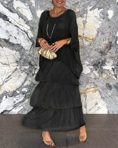 Jorika | Fließendes Maxikleid