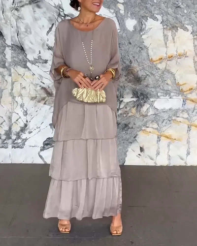 Jorika | Fließendes Maxikleid