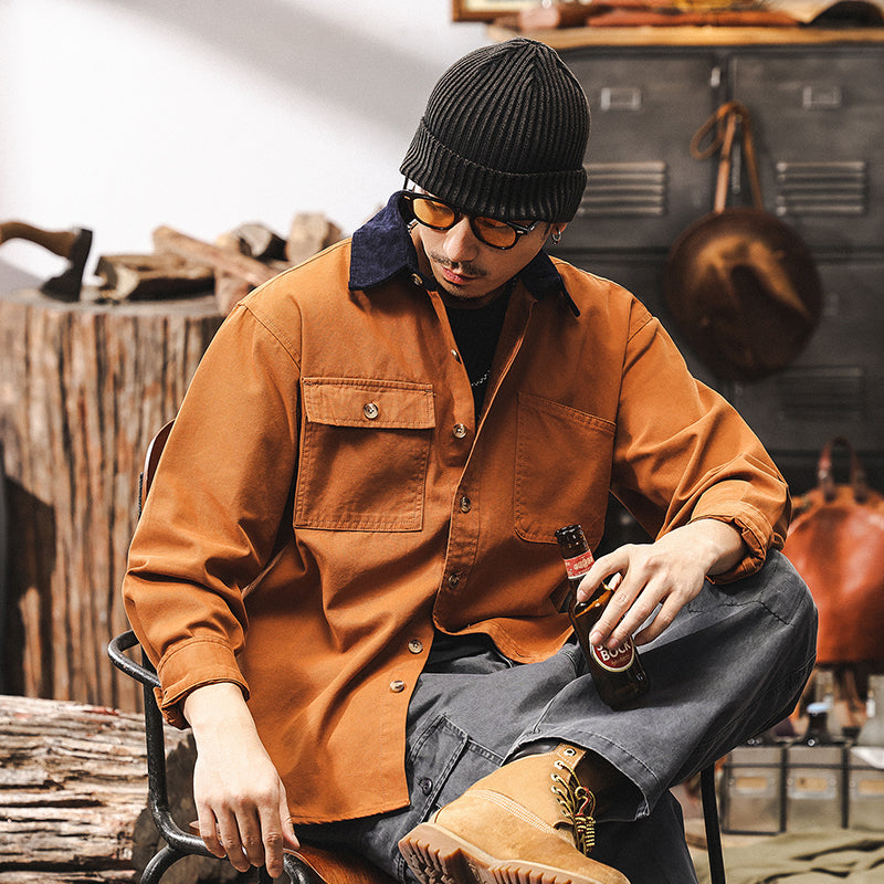 Jeff Schweres Baumwollhemd