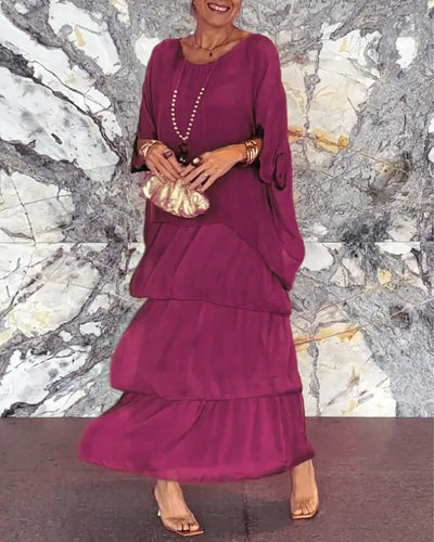 Jorika | Fließendes Maxikleid
