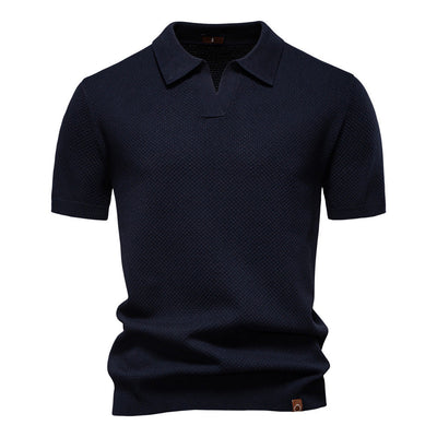 Ulrich – Strukturiertes Poloshirt