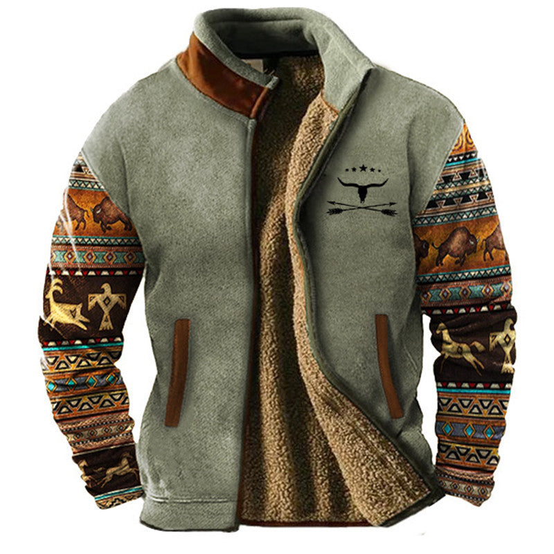 Matteo - Lässige Herren Fleecejacke