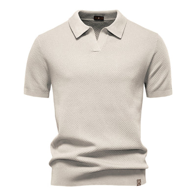 Ulrich – Strukturiertes Poloshirt