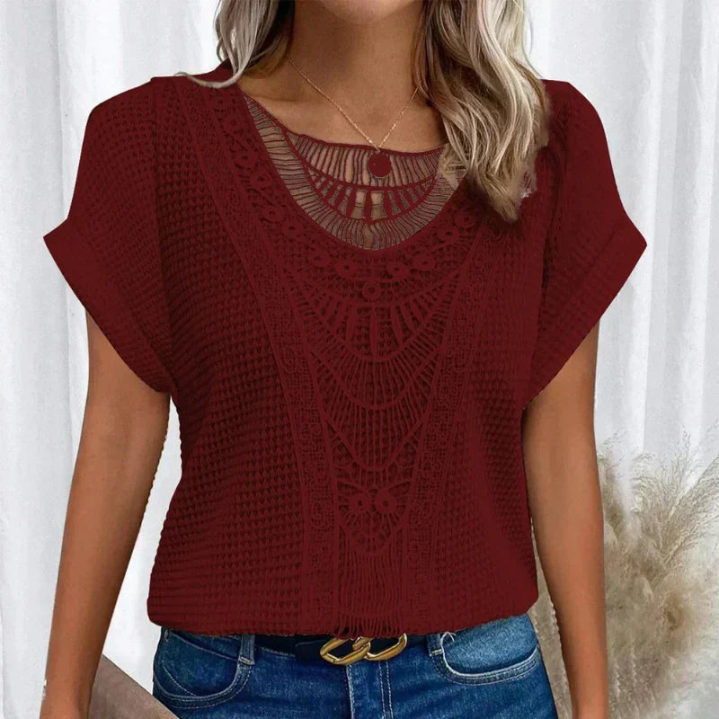 Estelle – Elegante Bluse im Ibiza-Stil