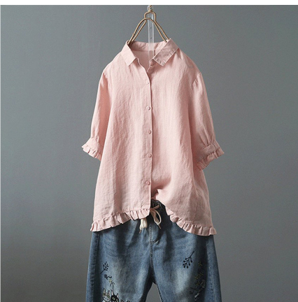 Livia | Elegante drapierte Bluse
