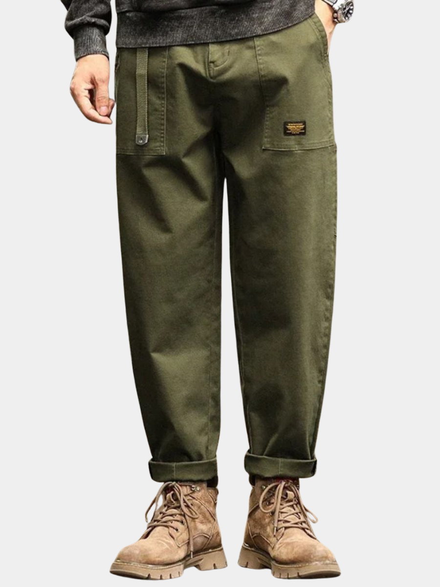 Herren Cargohose mit Taschen im Casual Look