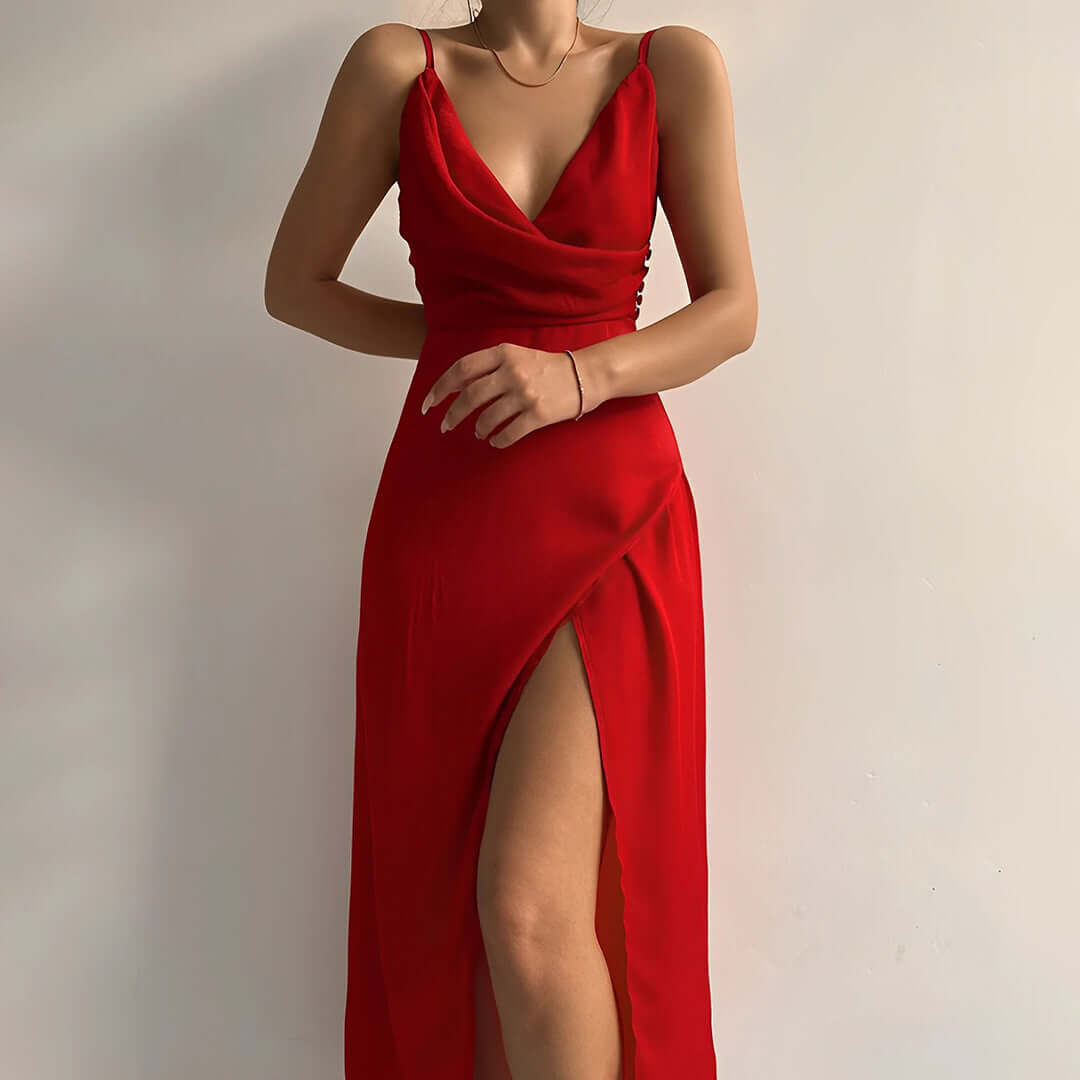 Juliette | Elegantes Schlitzkleid